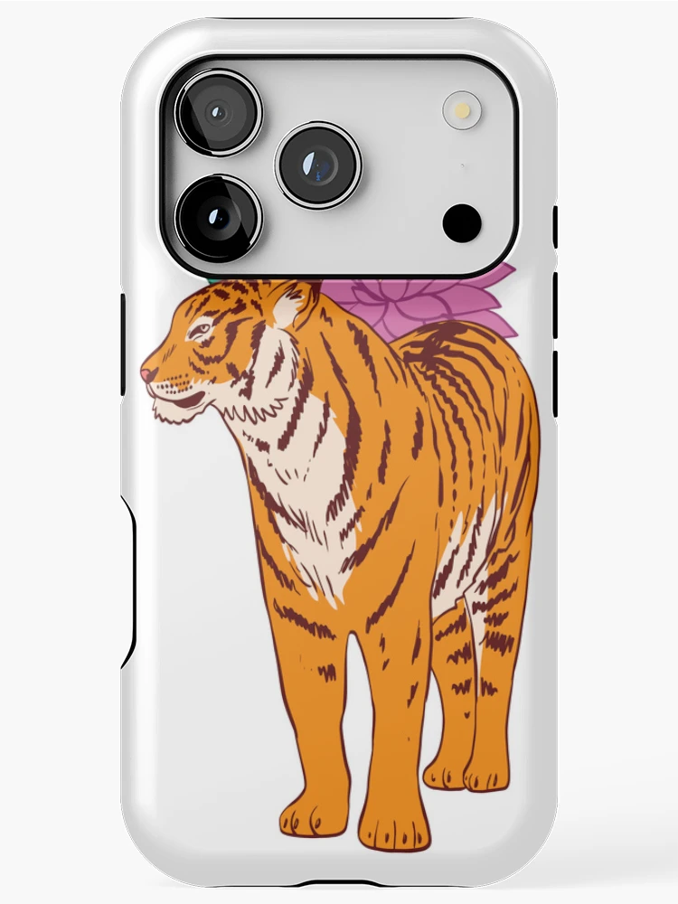 Thumbnail 1 of 4, iPhone Case, Tiger designed and sold by ReydaDesign.