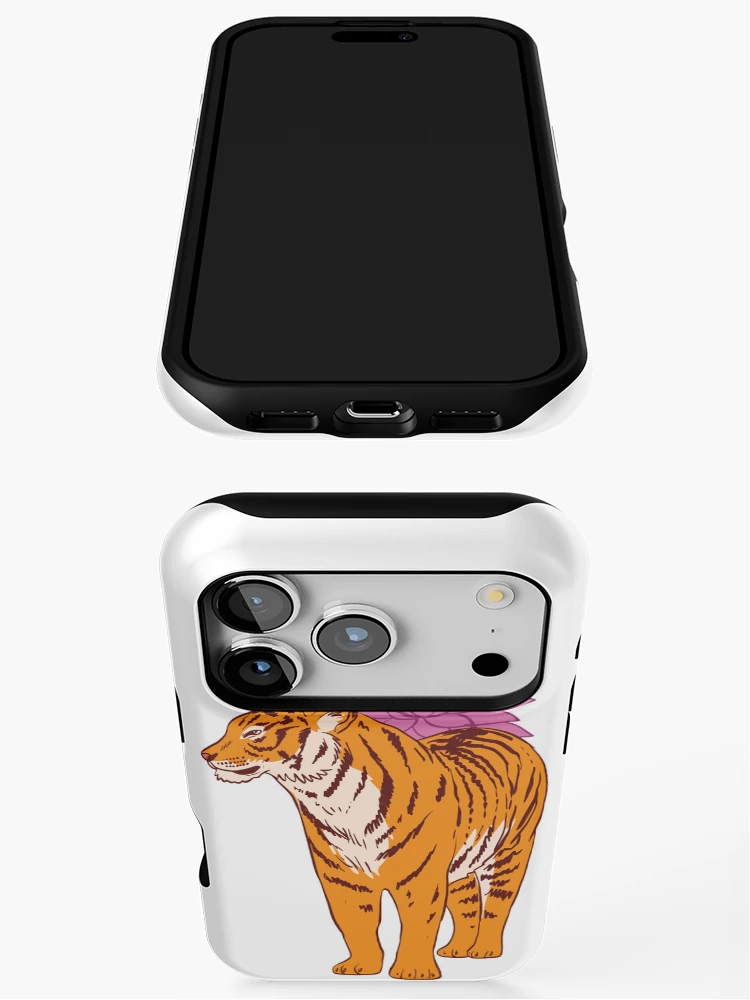 Thumbnail 3 of 4, iPhone Case, Tiger designed and sold by ReydaDesign.
