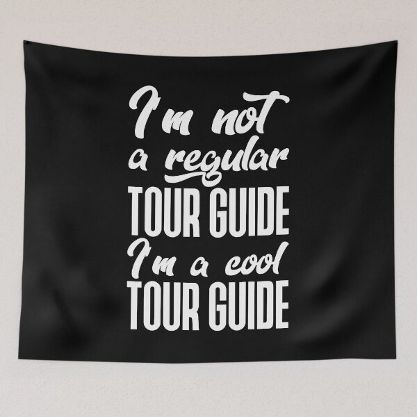 Item preview, Cool Tour Guide Travel Tourist Job Guide designed and sold by Aleodor.