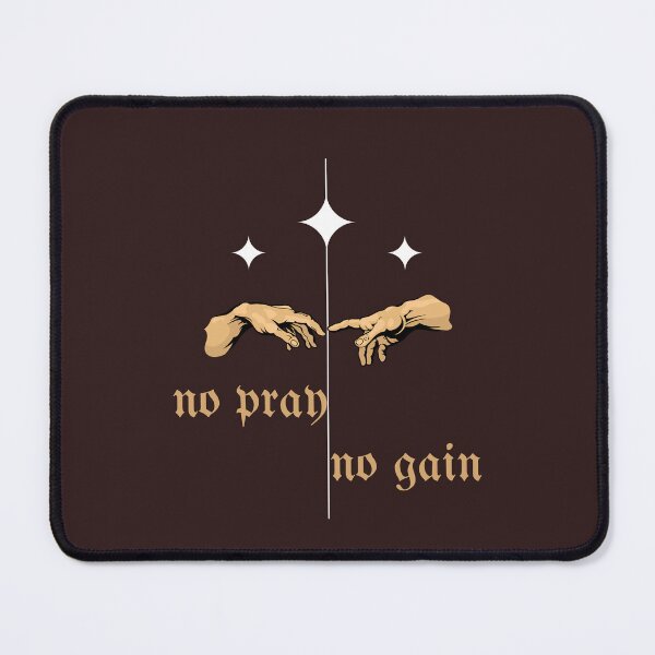 Item preview, no pray no gain designed and sold by DoraHappy.