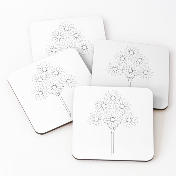 Item preview, Color Your Own Bouquet of Flowers designed and sold by GrandpaH.