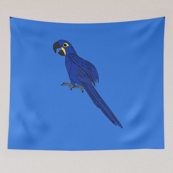 Item preview, Hyacinth Macaw designed and sold by nolessjess.