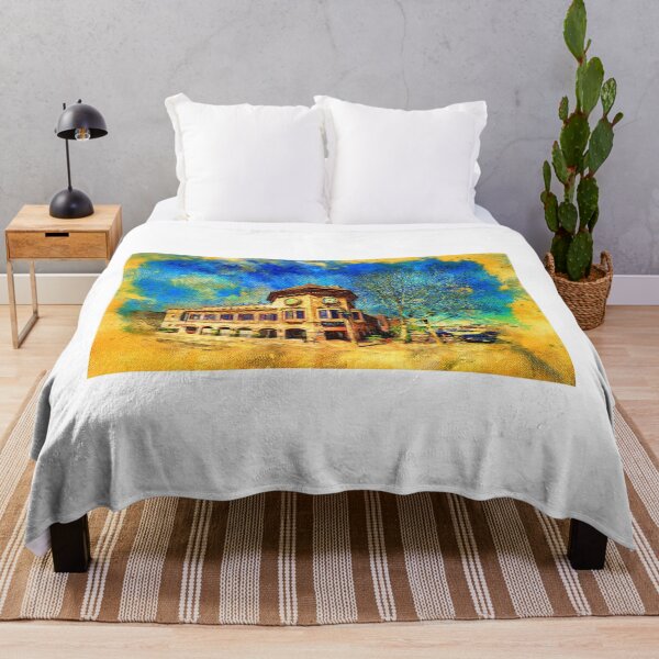 Item preview, Baily's Old Town Temecula building - digital painting designed and sold by NickoPrints.