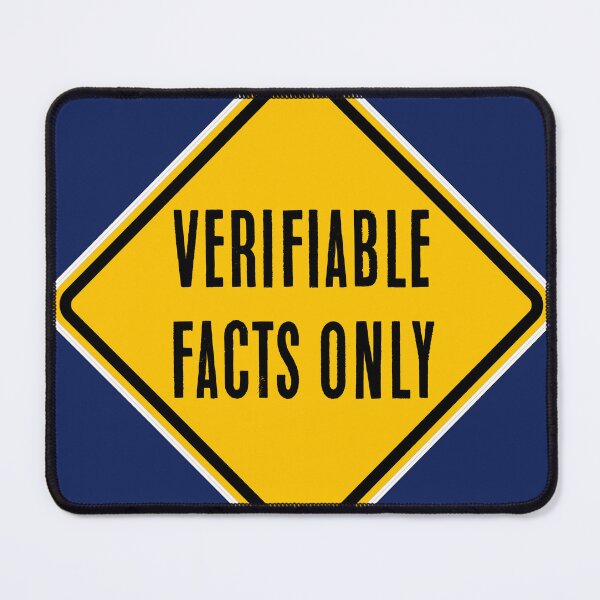 Item preview, Verifiable Facts Only designed and sold by PromoteProgress.