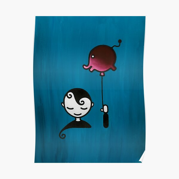 Elephant Dream – Boy with Balloon Poster