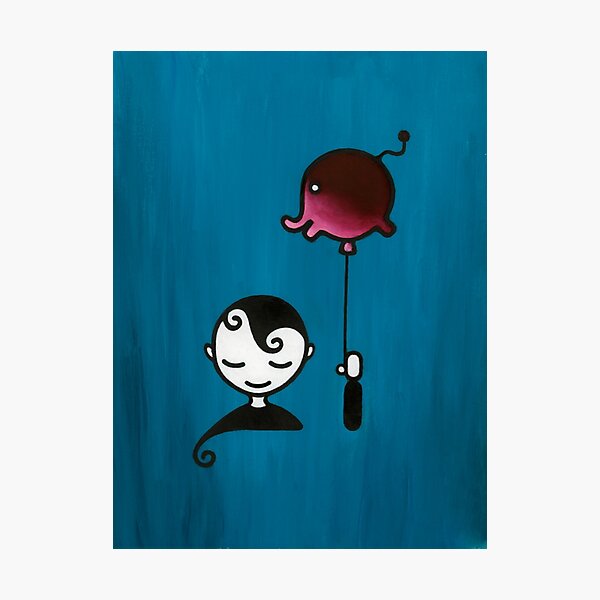 Elephant Dream – Boy with Balloon Photographic Print