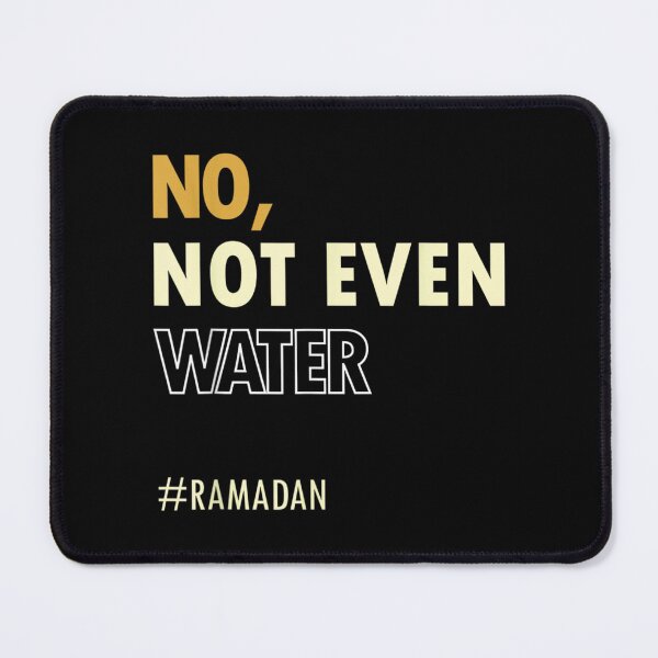 Item preview, Not Even Water Meme Ramadan Kareem Islamic Fasting Outfit for Men Women Kids designed and sold by zacben.