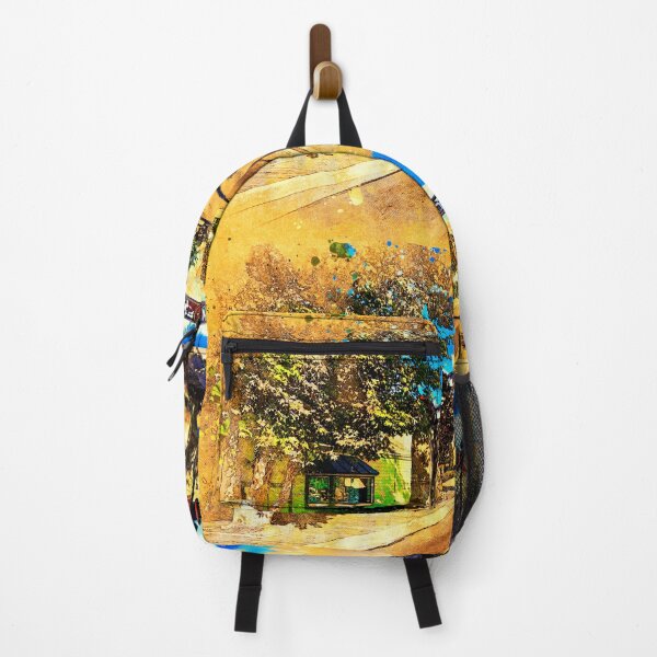 Item preview, Old Town Temecula gateway arch - digital painting designed and sold by NickoPrints.