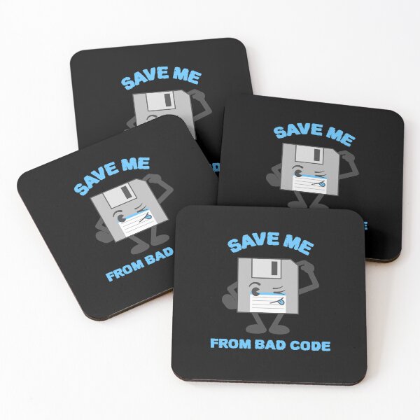 Item preview, Save Me From Bad Code - Funny Web Development designed and sold by Shirtlify.