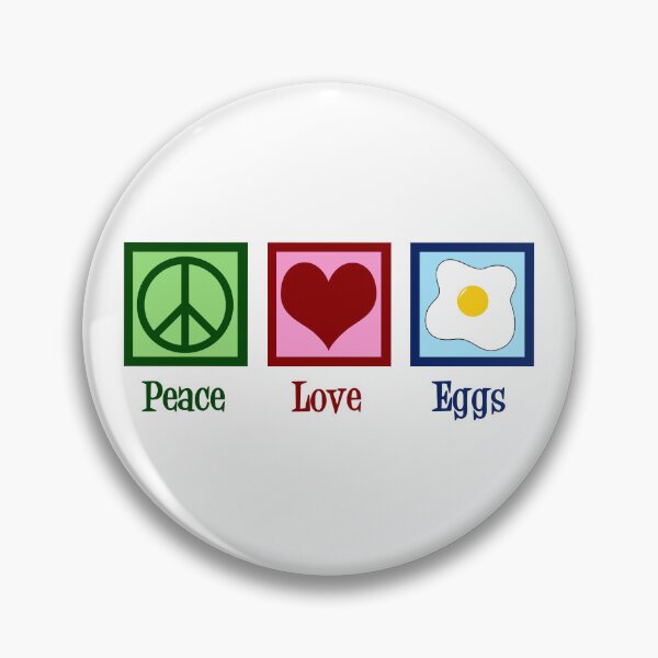 Item preview, Peace Love Eggs designed and sold by Epic Love Designs.