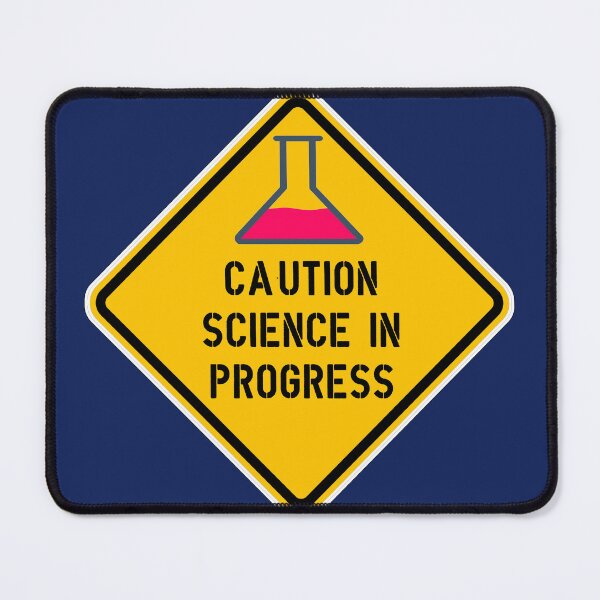 Item preview, Caution Science in Progress designed and sold by PromoteProgress.
