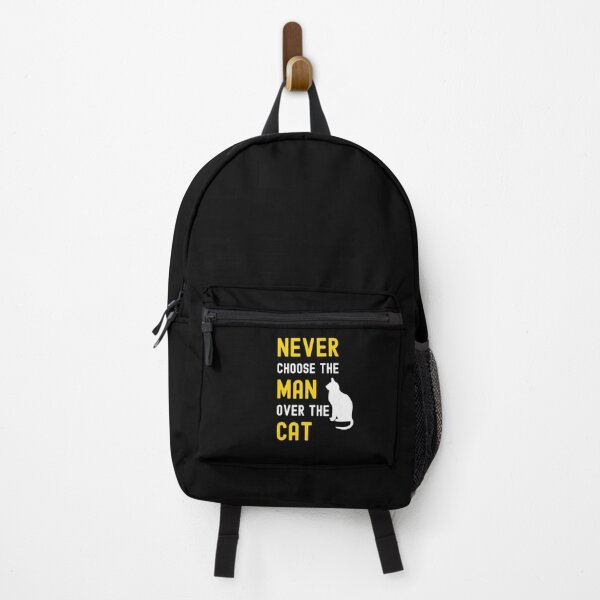 Item preview, Never Choose The Man Over The Cat Funny Cat Lover designed and sold by StudioTina.