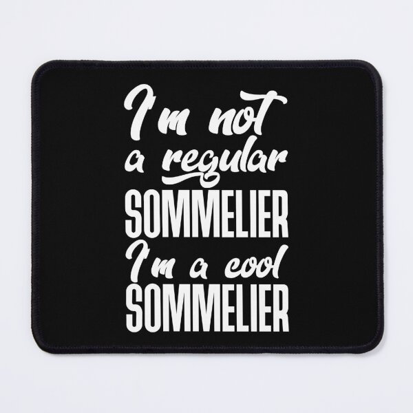 Item preview, Cool Sommelier Wine Taster Restaurant Job designed and sold by Aleodor.