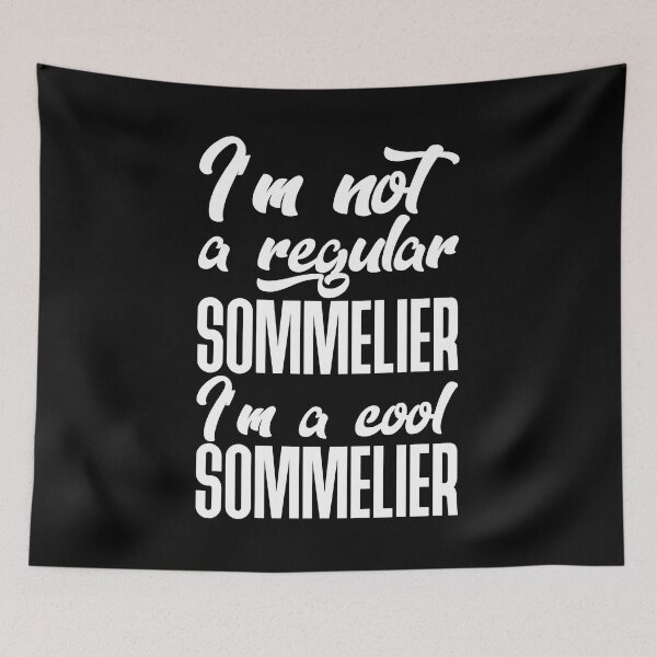 Item preview, Cool Sommelier Wine Taster Restaurant Job designed and sold by Aleodor.