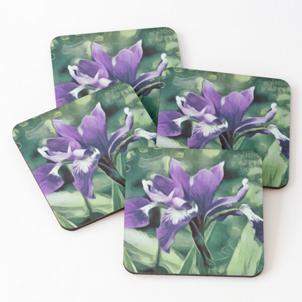 Item preview, Jardin du Violé - Garden of Purple designed and sold by Susan Maxwell Schmidt.