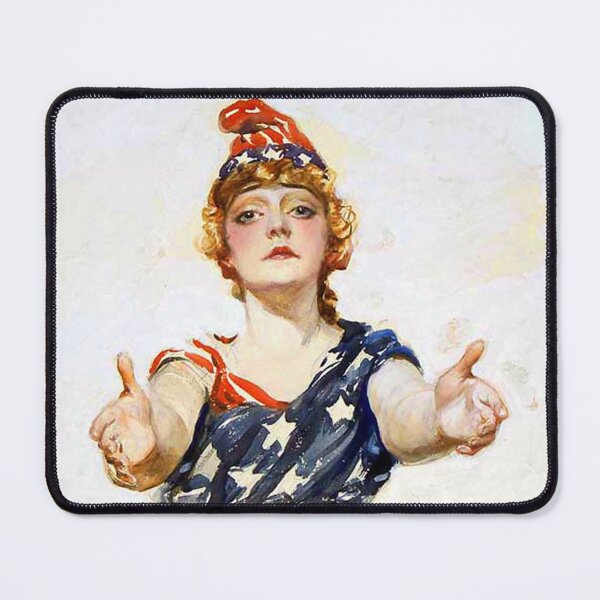 Item preview, America with Open Arms  designed and sold by PromoteProgress.