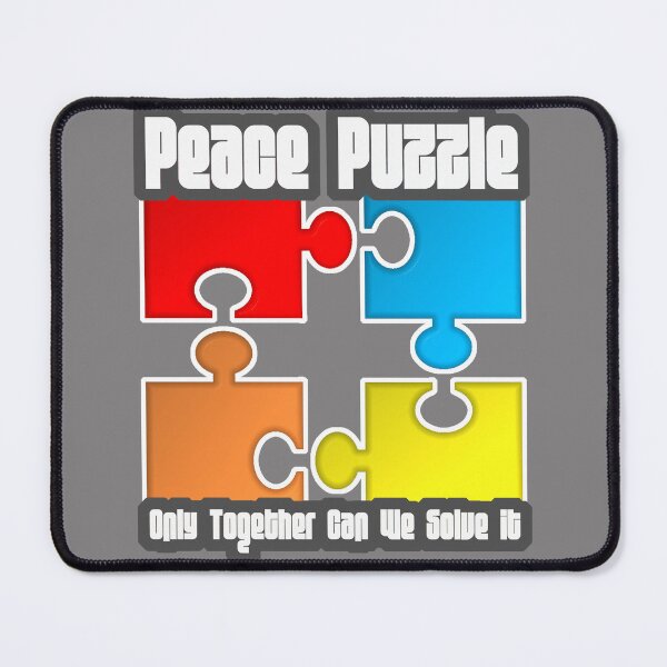 Item preview, Peace Puzzle, only together can we solve it designed and sold by PromoteProgress.