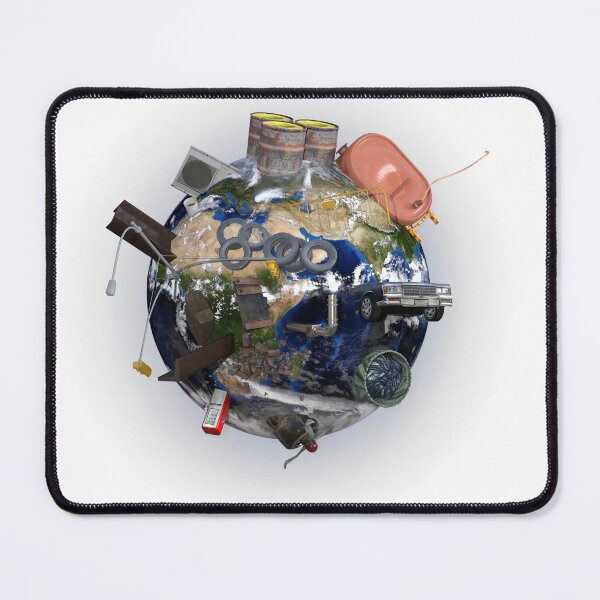 Item preview, Polluted Earth designed and sold by PromoteProgress.