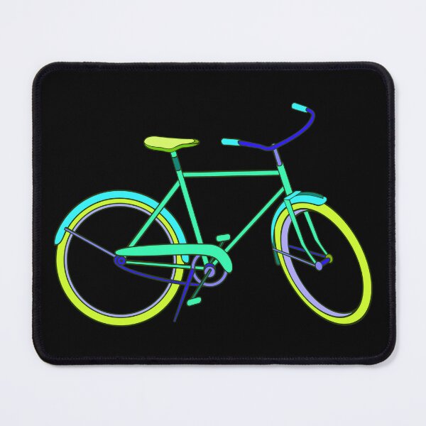 Item preview, Neon Bike with Green and Blue designed and sold by PromoteProgress.