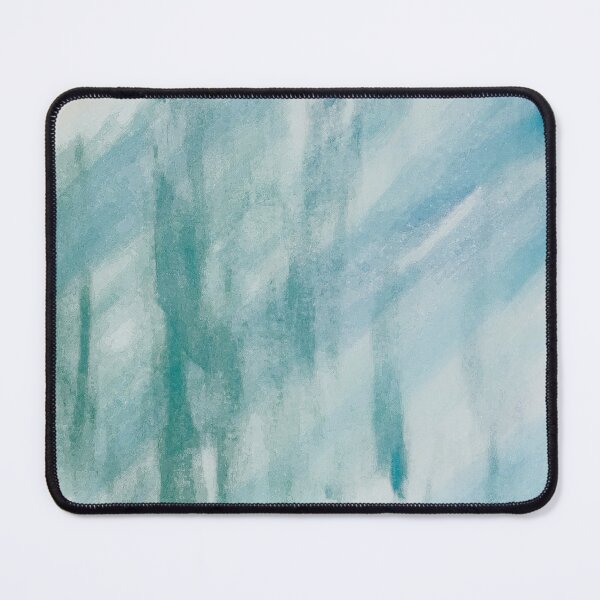 Item preview, Abstract brush strokes between muted blue and green colors designed and sold by TiendaDesign.