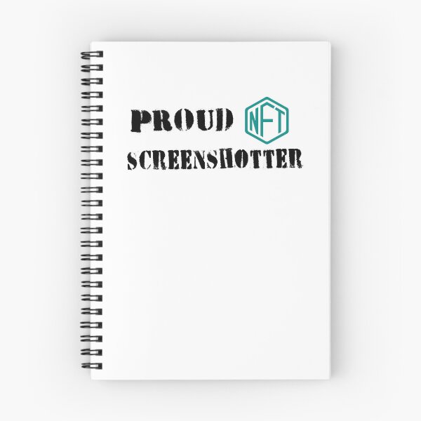 Item preview, Proud NFT Screenshotter designed and sold by SpringPetals.