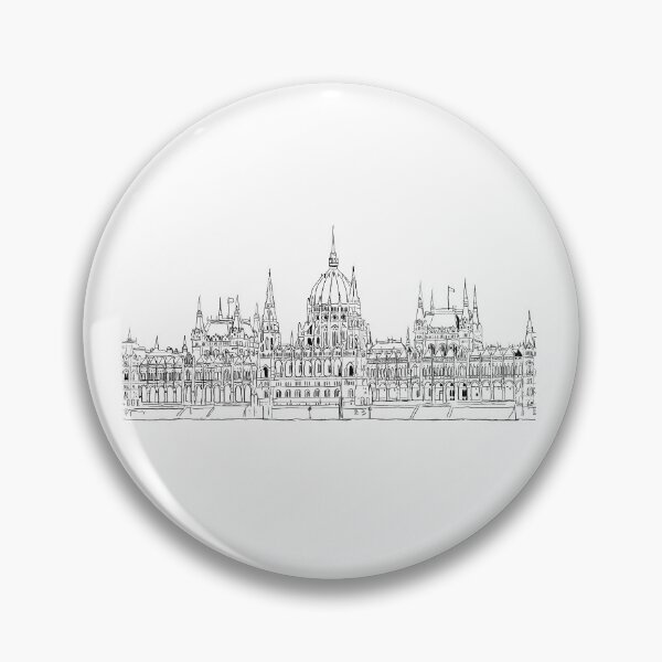Item preview, Prague Parliament Building Sketch designed and sold by hjpat.
