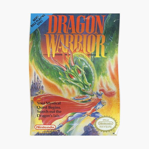 Drachen Krieger Poster