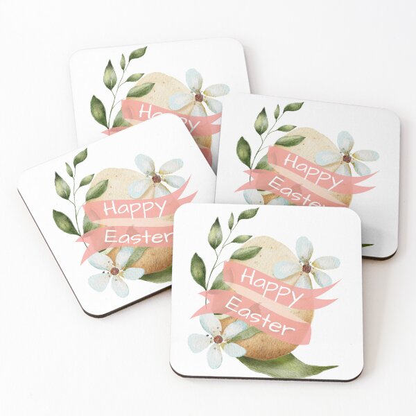 Item preview, Happy Easter Floral Egg designed and sold by EscapismDesigns.