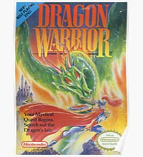 Drachen Krieger Poster