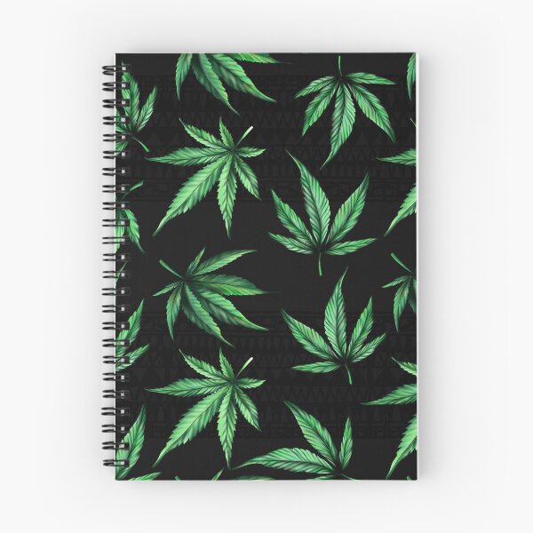Item preview, Marijuana leaf with black background. designed and sold by keenikai.