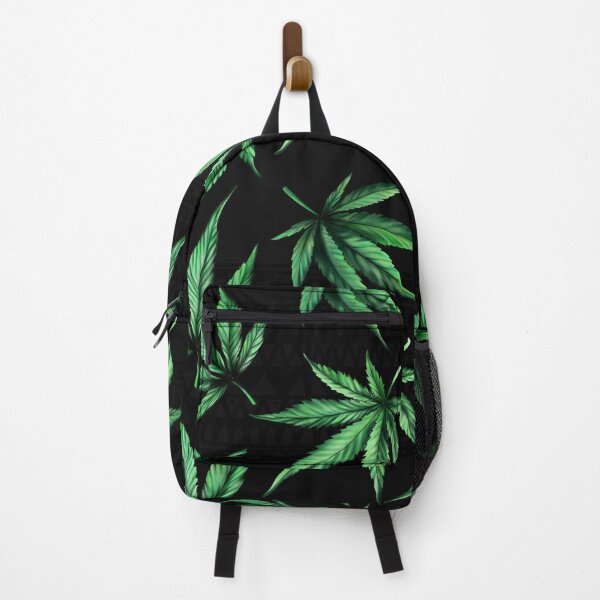 Item preview, Marijuana leaf with black background. designed and sold by keenikai.