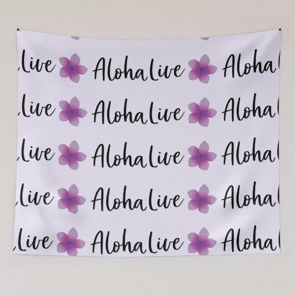 Item preview, Live Aloha (Purple) designed and sold by CM-PD.