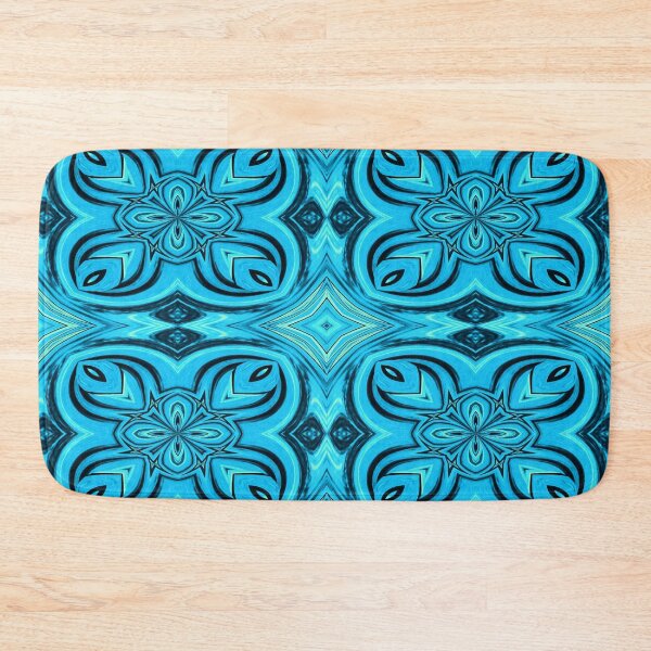 Item preview, Turquoise Floral Design  designed and sold by Lynn  Marie Sharp.