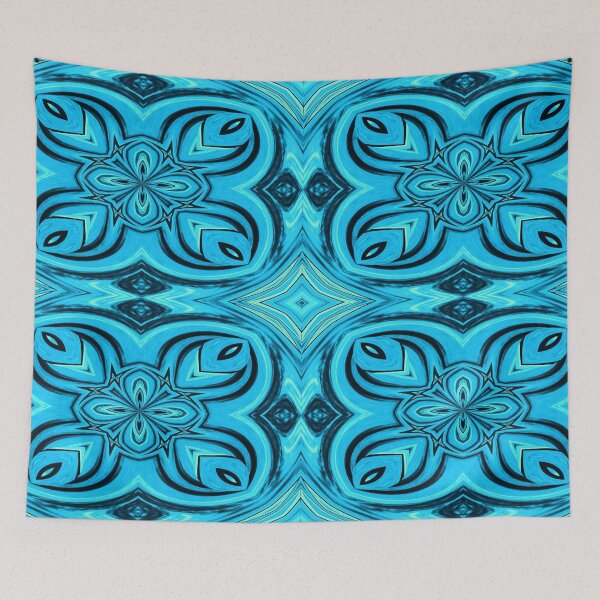Item preview, Turquoise Floral Design  designed and sold by Lynn  Marie Sharp.