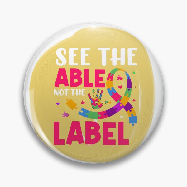 Item preview, See the Able NOT the Label designed and sold by MemasStore23.