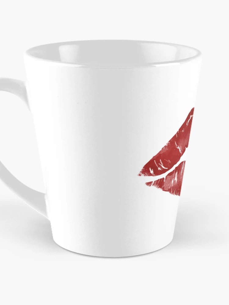 Thumbnail 3 of 4, Coffee Mug, Red lips designed and sold by ReydaDesign.