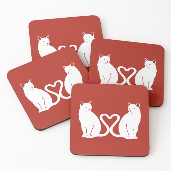 Item preview, Heart Kitties | Kitty Cat | NickerStickers® on Redbubble designed and sold by NickerStickers.