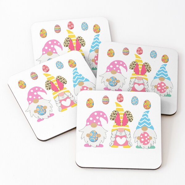 Item preview, Leopard Trio Easter Bunny Gnomes Outfit Easter Girls, Women designed and sold by xteamdesign.