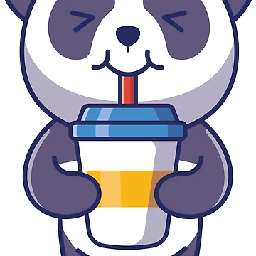 Vorschaubild zum Design Netter Panda mit Kaffee von ReydaDesign