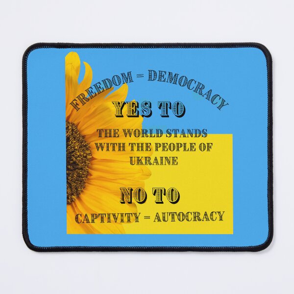 Item preview, Freedom means Democracy; Captivity means Autocracy designed and sold by 3TFashion.