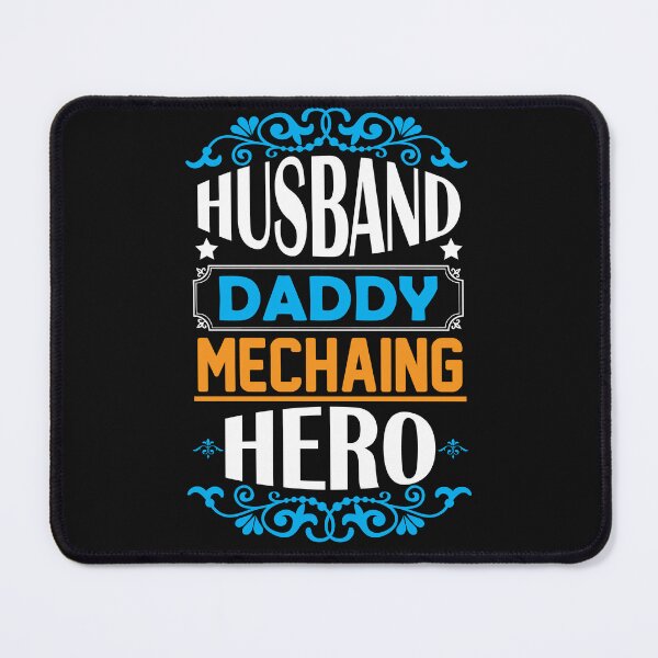 Item preview, husband daddy mechaing hero cool super hero love wife designed and sold by NAZIMNADIR.