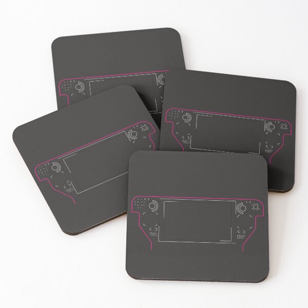 Item preview, Steam Deck Illustration - Pink  designed and sold by BeardedJoystick.