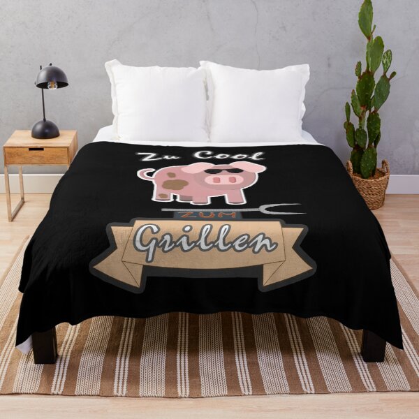 Item preview, Too Cool to Grill - Pig Grilling BBQ designed and sold by pxdsgn.