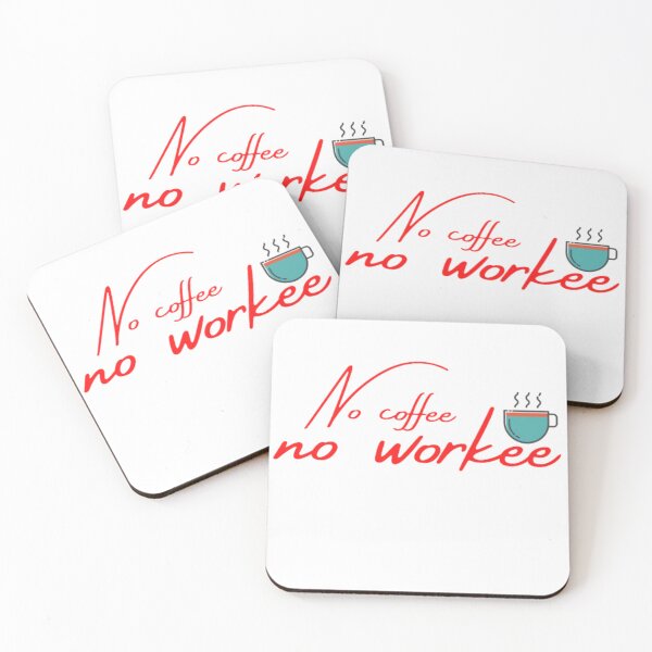 Item preview, No coffee no workee designed and sold by khadijat297.