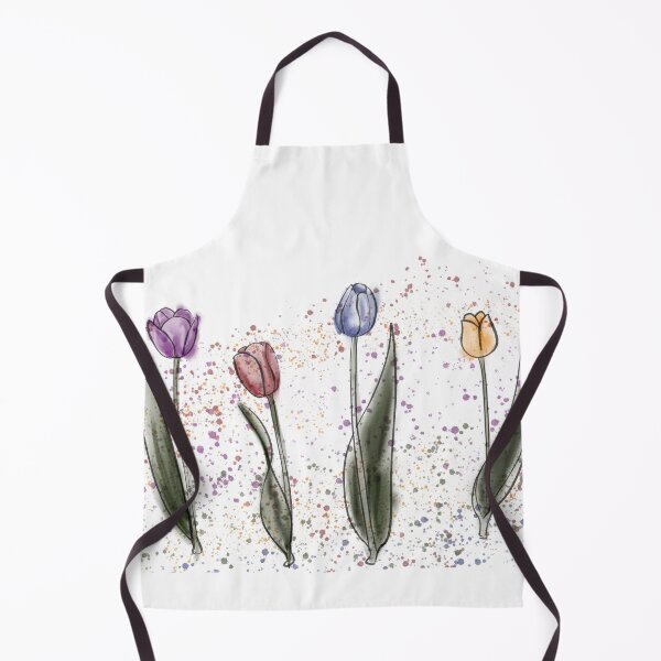 Item preview, tulipanes acuarelas designed and sold by PreeBee.