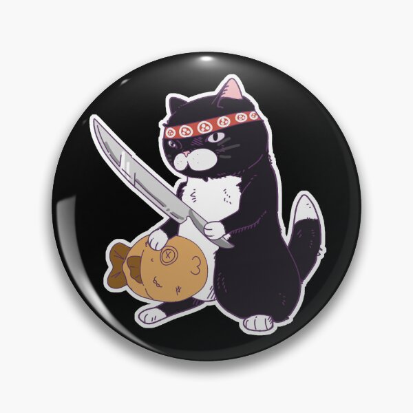 Item preview, Sushi Cat, Cat with Knife, Sushi Cat with Fish designed and sold by Essential Originals.