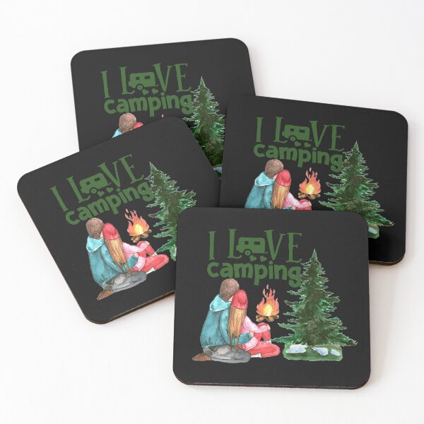 Item preview, Couple camping - I love camping designed and sold by RebeccaRe.