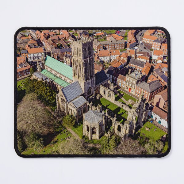 Item preview, Howden Minster and Market Town Centre Rooftops Aerial View designed and sold by skyfilming.
