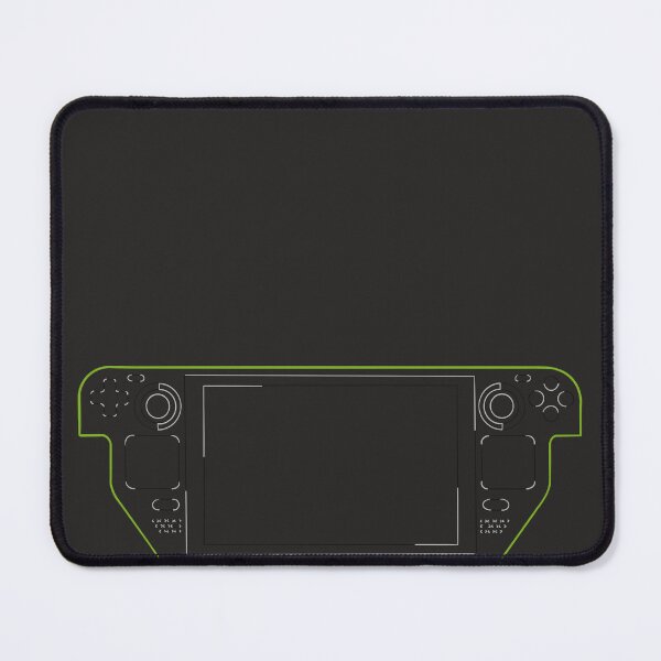 Item preview, Steam Deck Illustration - Green  designed and sold by BeardedJoystick.