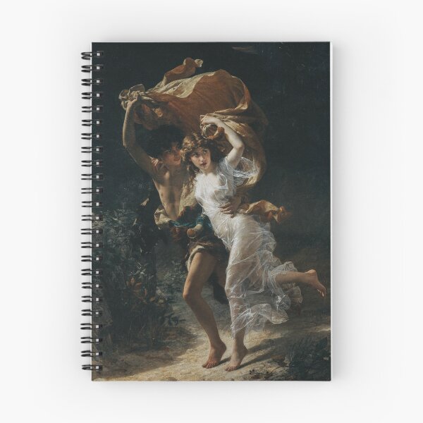 Item preview, The Storm (1880) Pierre-Auguste Cot (French, 1837-1883) designed and sold by apopofbeauty.
